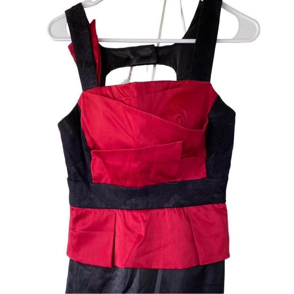 XOXO Red and Black Dress